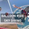 Balloon Rides and Skydiving